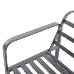 Tinka 4 Seater Steel Outdoor Sofa Set (Grey)