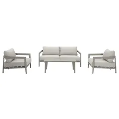 Goreme 4-Seater Aluminum Outdoor Sofa Set (167.5 x 82.5 x 57.5 cm)