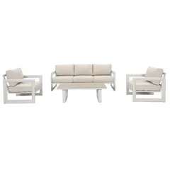 Carmel 5 seater Aluminum Outdoor Sofa Set