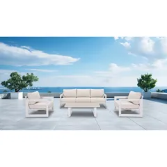 Carmel 5 seater Aluminum Outdoor Sofa Set