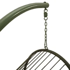 Rattan Hanging Egg Chair (118 x 95 x 194 cm)