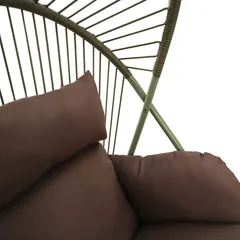Rattan Hanging Egg Chair (118 x 95 x 194 cm)