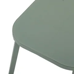 Lisbon Aluminum Textilene Bistro Set (Green, 69 x 61 x 80 cm, 3 Pc.)