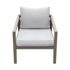 Sydney 5-Seater Aluminum Wicker Outdoor Sofa Set (188 x 83 x 70 cm)