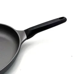 Prestige Essential Cast Aluminum Fry Pan (Black, 28 cm)