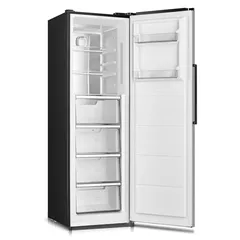 Hoover Freestanding Convertible 2-in-1 Fridge Freezer, HSFR-K345-S (345 L)