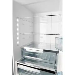 Hoover Freestanding 2-Door Refrigerator, HBR-K414-S (414 L)