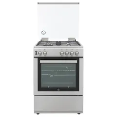Hoover Freestanding 4-Burner Gas Cooker W/Oven & Grill, HGC-V64G-SP (85 x 60 x 60 cm)
