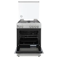 Hoover Freestanding 4-Burner Gas Cooker W/Oven & Grill, HGC-V64G-SP (85 x 60 x 60 cm)