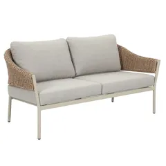 Lucca 4-Seater Aluminum Rattan Outdoor Sofa Set
