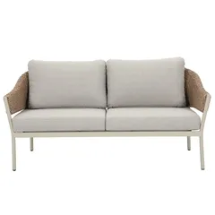 Lucca 4-Seater Aluminum Rattan Outdoor Sofa Set