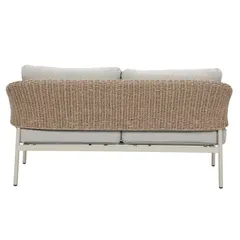 Lucca 4-Seater Aluminum Rattan Outdoor Sofa Set
