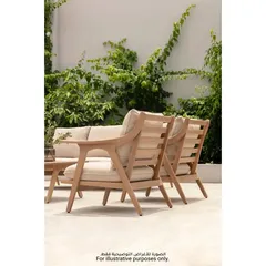Lagos 7-Seater Acacia Wood Sofa Set