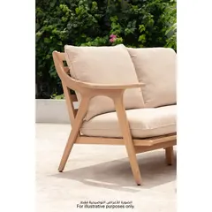 Lagos 7-Seater Acacia Wood Sofa Set