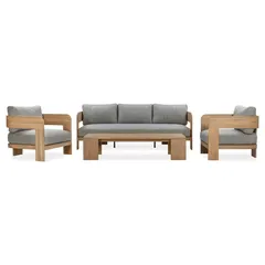 Tripoli 5 Seater Acacia Wood Sofa Set
