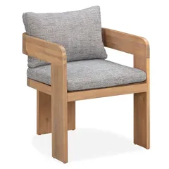 Tripoli 6 Seater Acacia Wood Dining Set