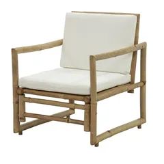 Bali 4-Seater Bamboo Outdoor Sofa Set (Beige, 113.5 x 65 x 72 cm)