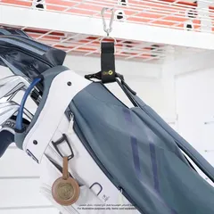 Wrap-It Hook n Hang Storage Stap (Black, 30 cm)