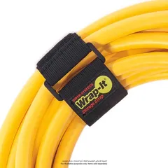 Wrap-It Super Stretch Storage Straps Pack (Black,  30.4 cm, 4 Pc.)