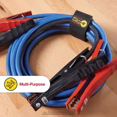 Wrap-It Super Stretch Storage Straps Pack (Black,  30.4 cm, 4 Pc.)