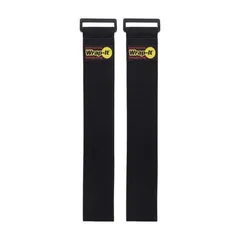 Wrap-It Super Stretch Storage Straps Pack (Black,  60.9 cm, 2 Pc.)