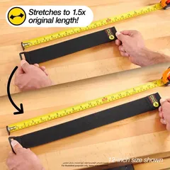 Wrap-It Super Stretch Storage Straps Pack (Black,  60.9 cm, 2 Pc.)