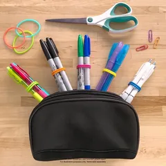 Wrap-It Super Stretch Silicone Cable Bands Pack (Multicolor, 6.9 cm, 16 Pc.)