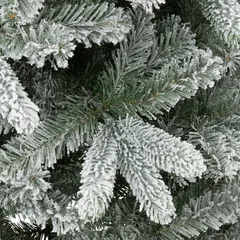 Feeric Snowstorm Flocked Artificial Christmas Tree (180 cm)