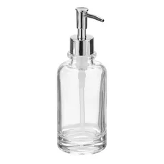 Interdesign Apothecary Glass Soap Dispenser (Clear)