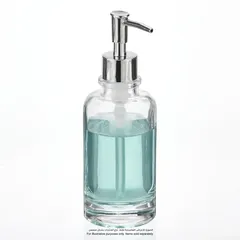 Interdesign Apothecary Glass Soap Dispenser (Clear)