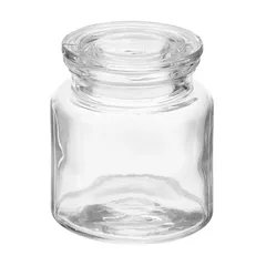 Interdesign Apothecary Storage Canister (15.5 x 15.5 x 17 cm, Clear)