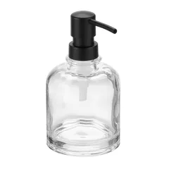 Interdesign TIA Glass Soap Dispenser (13.3 x 13.5 x 22 cm)