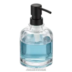 Interdesign TIA Glass Soap Dispenser (13.3 x 13.5 x 22 cm)