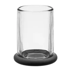 Interdesign TIA Glass Tumbler (14.3 x 14.5 x 16.5 cm, Clear)