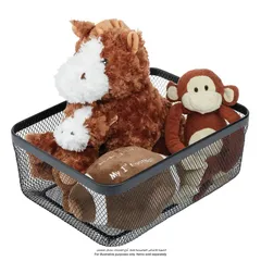 سلة تخزين مدنية لغرفة الطعام إنترديزاين ميشي (أسود، 31 × 41.2 × 31 سم)