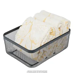 سلة تخزين مدنية لغرفة الطعام إنترديزاين ميشي (أسود، 31 × 41.2 × 31 سم)