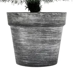 Feeric Sapin Windy Peak Flocked Artificial Tree (100 cm)