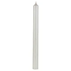 Atmosphera Glittery Twist Stick Candles Set (4 Pc, White)