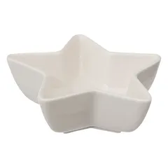 طقم أوعية مقبلات نجمية التصميم أتموسفيرا (أبيض، 4 قطع)