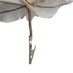 Atmosphera Hanging PoinSettia Festive Décor (23 cm, Beige)