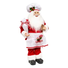 Atmosphera Baker Santa Claus Decorative Plush (30 x 10 x 60 cm, 1 Pc.)