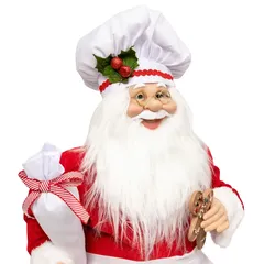 Atmosphera Baker Santa Claus Decorative Plush (30 x 10 x 60 cm, 1 Pc.)