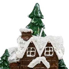 Atmosphera Chalet Candle Decor (8.5 x 9.5 cm, 1 Pc.)