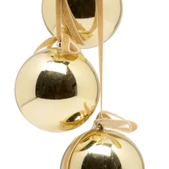 Atmosphera Hanging Balls Decor Set (6 Pc.)