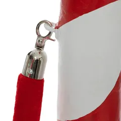 Atmosphera Indoor Candy Cane Decor Set with Velvet Cord (90 cm, 2 Pc.)
