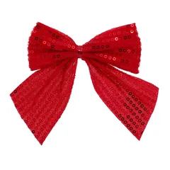 Atmosphera Sequin Decoration Bow Set (3 Pc)