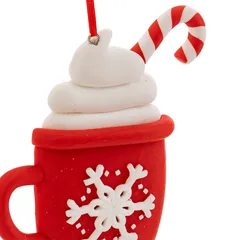 ديكور شجرة كوب شوكولاتة ساخنة راتنج أتموسفيرا (قطعة واحدة)