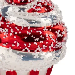 Atmosphera Cupcake Glass Tree Decor (1 Pc, 9.7 cm)