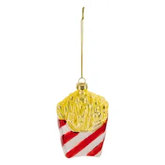 Atmosphera Fries Bag Glass Tree Decor (1 Pc, 11 cm)