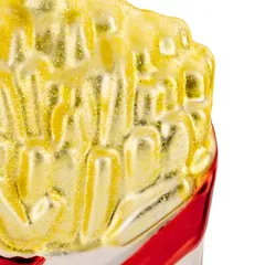 Atmosphera Fries Bag Glass Tree Decor (1 Pc, 11 cm)